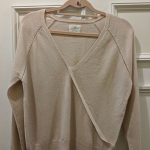 Light beige pink wool Sézane sweater